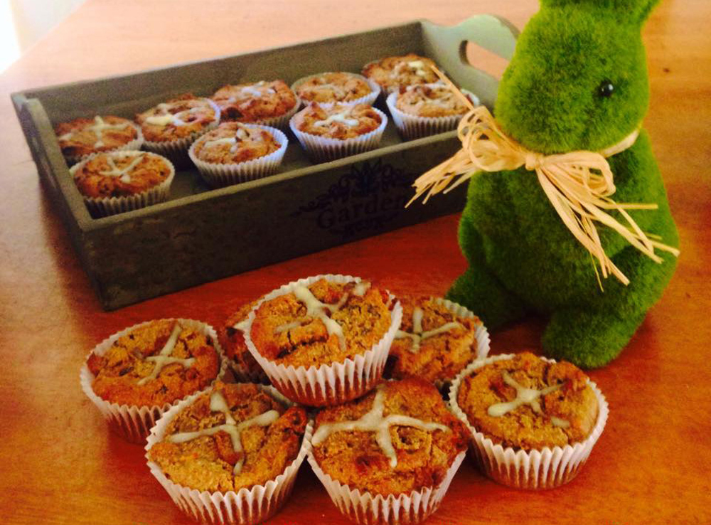 Hot Cross Muffin